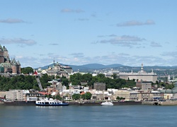 Panorama, Miasta, Quebec, Kanada