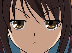 Suzumiya Haruhi No Yuuutsu, wyraz twarzy