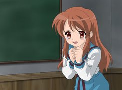 Suzumiya Haruhi No Yuuutsu, łzy w oczach