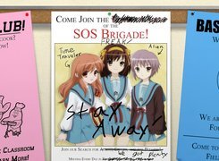 Suzumiya Haruhi No Yuuutsu, plakat