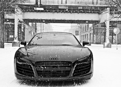 Audi R8, Zima, Śnieg