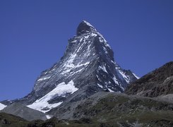 Pogranicze, Włochy, Szwajcaria, Góra Matterhorn