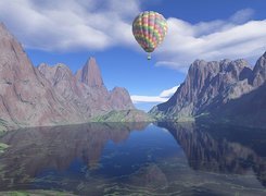 Góry,balon