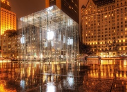 Apple Store, Drapacze Chmur, Nowy Jork