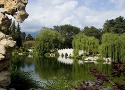 Park, Rzeka, Most