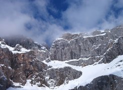 Góry, Zima,śnieg