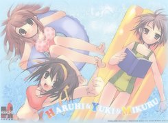 Suzumiya Haruhi No Yuuutsu, materac, koło ratunkowe