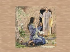 Wielkanoc,Jezus, maria