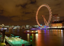 Panorama, Londyn, London Eye, Anglia