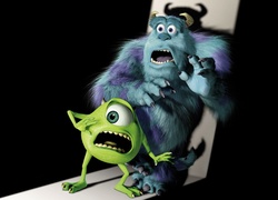 Potwory i spółka, Monsters Inc, Mike Wazowski, James P. Sullivan, Strach