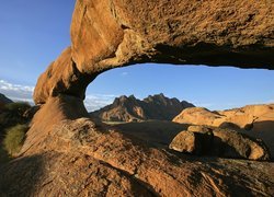 Góry, Wisząca, Skała, Namibia