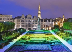Pałac, Ogród, Bruksela, Belgia