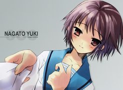 Suzumiya Haruhi No Yuuutsu, krótkie włosy