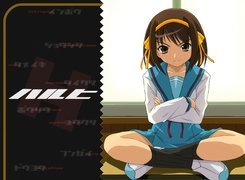 Suzumiya Haruhi No Yuuutsu, dziewczyna, opaska na włosy