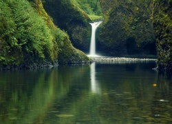 Wodospad, Rzeka, George, Oregon