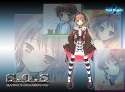 Suzumiya Haruhi No Yuuutsu, dziewczyna, twarze