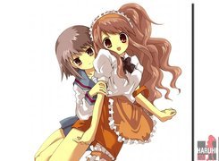 Suzumiya Haruhi No Yuuutsu, fartuszek, kokarda