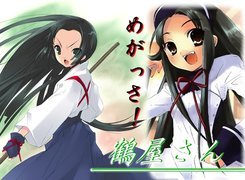 Suzumiya Haruhi No Yuuutsu, chińskie znaki, długie włosy