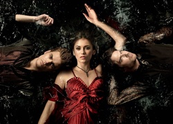 Pamiętniki wampirów, The Vampire Diaries, Paul Wesley, Nina Dobrev, Ian Somerhalder