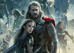 Thor, Mroczny Świat, Natalie Portman, Chris Hemsworth