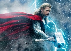 Thor, Mroczny Świat, Chris Hemsworth, Piorun