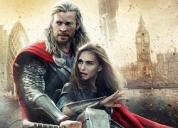 Thor, Mroczny Świat, Natalie Portman, Chris Hemsworth