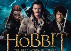 Pustkowie Smauga, Evangeline Lilly, Luke Evans, Martin Freeman