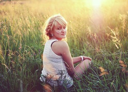 Kobieta, Blondynka, Kok