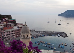 Amalfi, Miasto, Zatoka, Łodzie