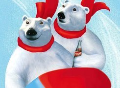 Boże Narodzenie,coca Cola , niedźwiadki