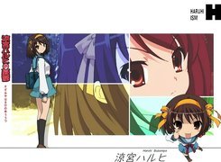 Suzumiya Haruhi No Yuuutsu, twarz, czarne skarpety