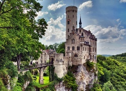 Zamek, Lichtenstein, Niemcy