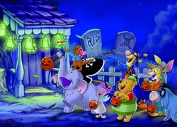 Halloween, Kubuś Puchatek, Przyjaciele, Kubuś i Hefalumpy