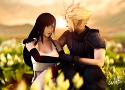 Final Fantasy, Tifa Lockhart, Cloud