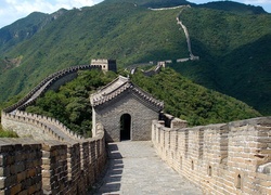 Wielki, Mur, Chiński, Góry