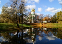 Park, Rzeka, Cerkiew