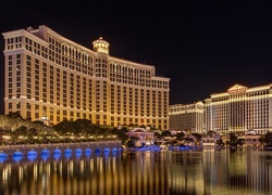 Hotel, Bellagio, Las Vegas, Noc