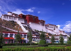 Chiny, Tybet, Lhasa, Pałac Potala