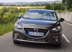 Mazda 3, Droga, Zieleń