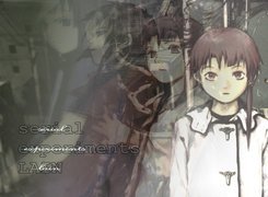 Serial Experiments Lain, dzieci, cień