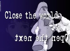 Serial Experiments Lain, twarz, nożyczki