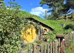Domek, Hobbita, Ogródek