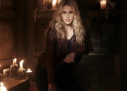 Pamiętniki wampirów, The Vampire Diaries, Candice Accola, Blondynka, Świece