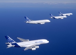 Samoloty, Niebo, A380
