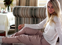 Emilie Marie Nereng, Spodnie, Sportowe, Obuwie, Fotel