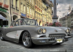 Samochód, Corvette, 1958