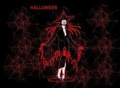 Halloween,pajęczyny