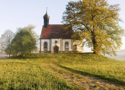 Kapliczka, Drzewa, Łąka, Niemcy