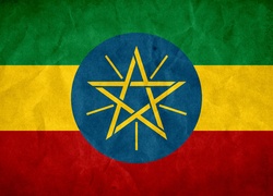 Flaga, Etiopia