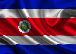 Flaga, Kostaryka